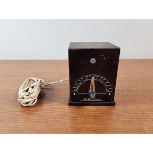 Vintage Crystalab Metronoma Wood Metronome Hartford CT ~ Tested And Working